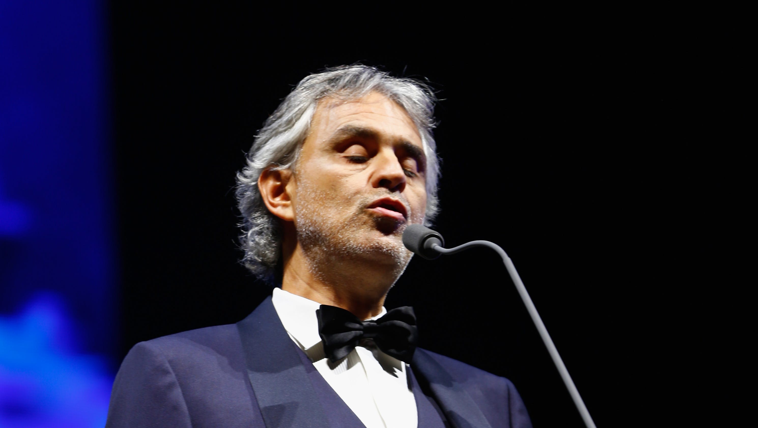 Andrea Bocelli to perform holiday-tinged concert Sunday