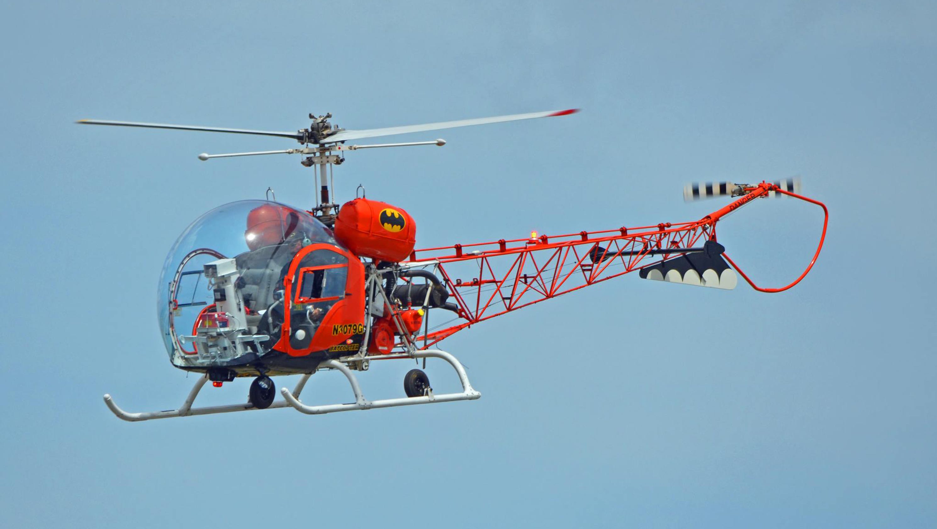 Holy helicopter! Original 'Batcopter' flies at Stuart Air Show
