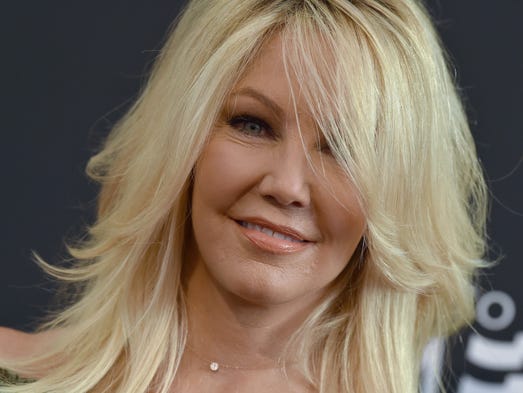 Heather Locklear, age 56, was born in Westwood Calif.