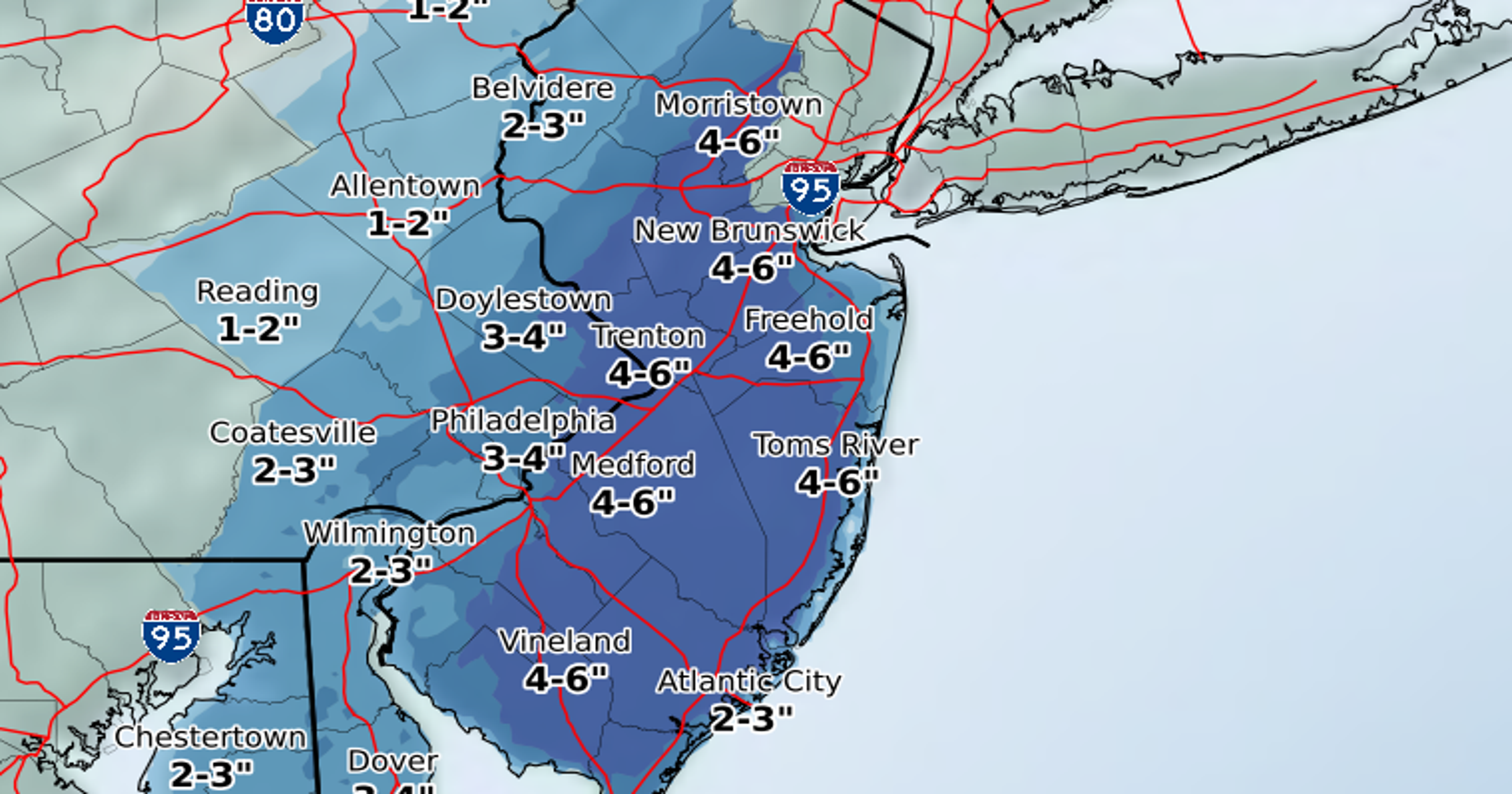 New Jersey snow Send us your photos!