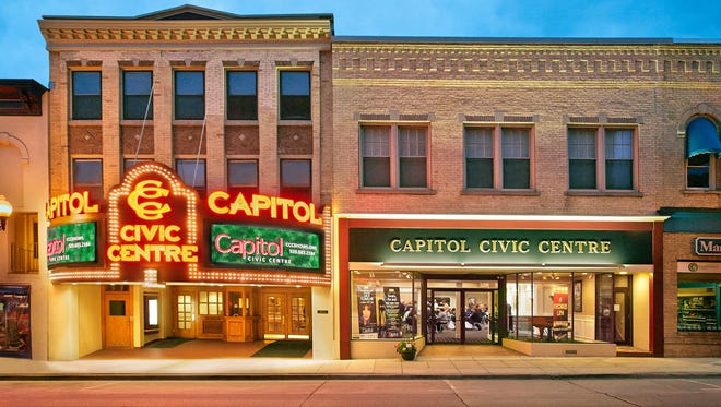 The Capitol Civic Centre is home to live performance on the coast of Lake Michigan in downtown Manitowoc.