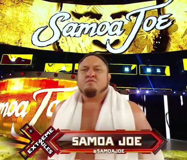 Samoa Joe set up a fight against Brock Lesnar at Great Balls of Fire on July 9 in Dallas.