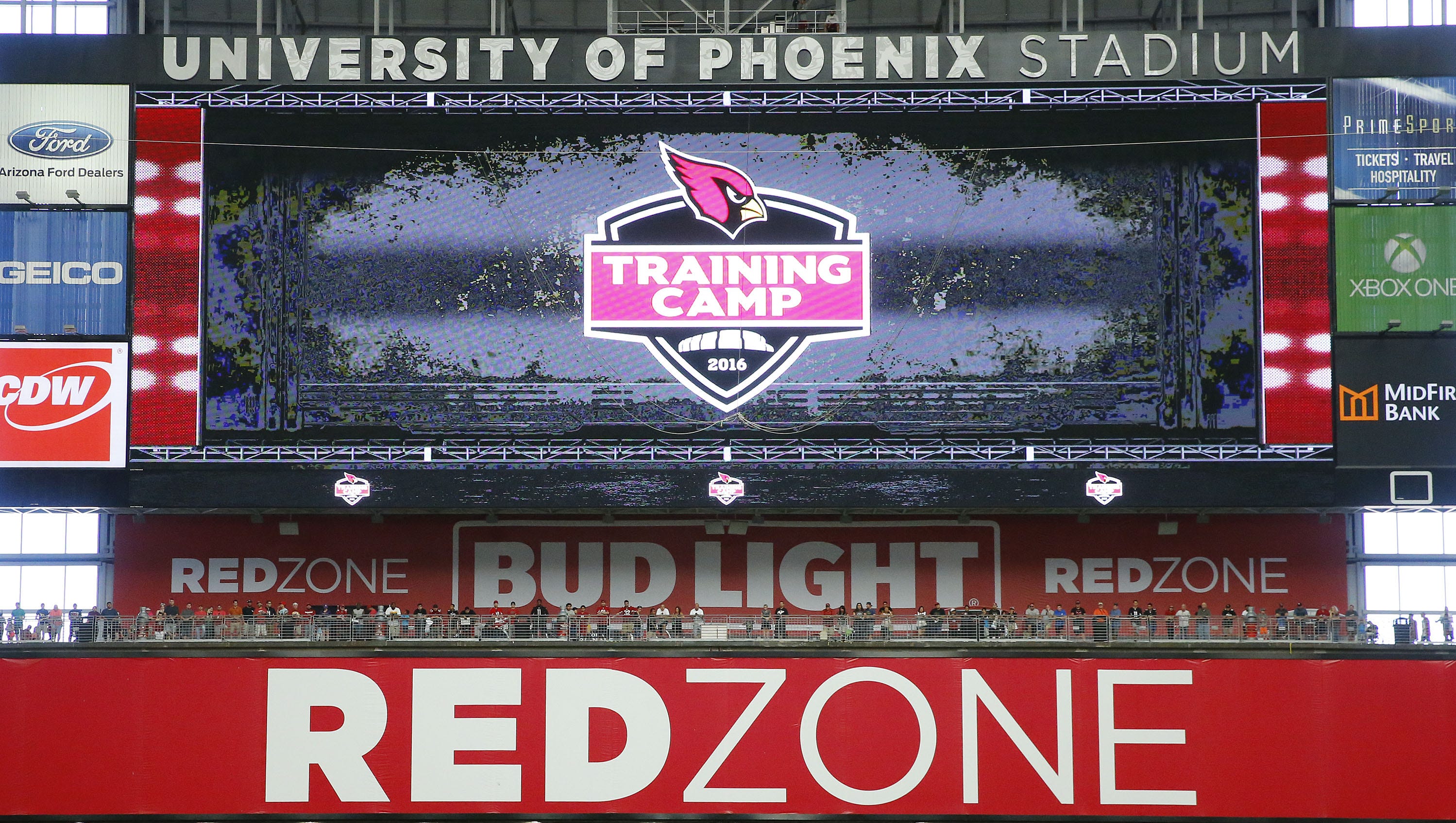 Arizona cardinals red zone clearance