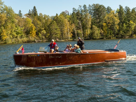 Of a six, 25-foot Chris-Craft Sportsman built in