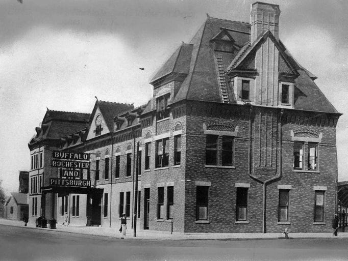 The Buffalo, Rochester & Pittsburgh Railway terminal