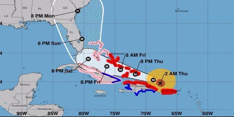 b The National Hurricane Center Is Putting The Cone Of Uncertainty On A Diet