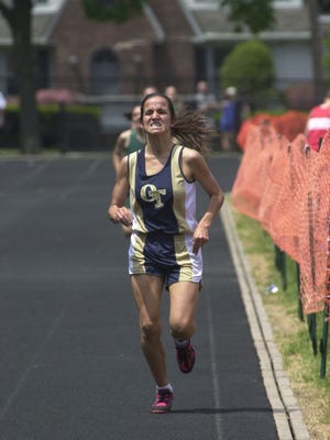 File photo, before embarking on her journalism career, Dianna Russini, was a standout runner at NV/Old Tappan.
