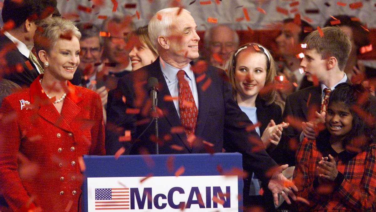 John McCains Kinder haben unterschiedliche politische Wege eingeschlagen ...