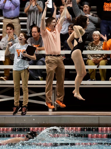 York Suburban manager Sophia Mingora, coach Craig Brennan