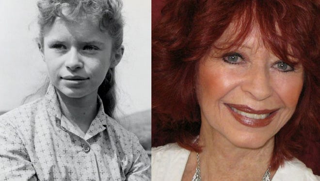 Beverly Washburn, then and now.