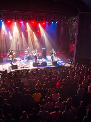 Real Estate performs at the Englert Theatre Thursday, April 2, 2015. Bill Adams/Mission Creek Festival