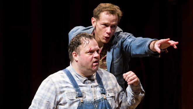 Review Mice And Men Delivers Shattering Performances Review Mice And Men Delivers Shattering Performances