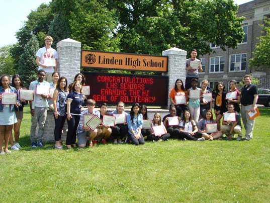 Linden public schools receive Seal of Biliteracy