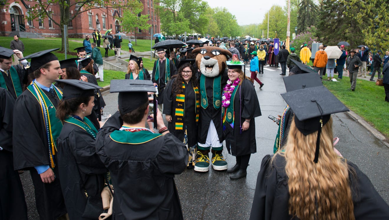 University of Vermont 2018 commencement Grads told to follow passions