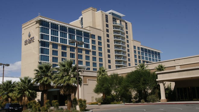 This Desert Sun file photo shows the Agua Caliente Casino Resort in Rancho Mirage. A woman nearly drowned in a hotel room bathtub, officials said Tuesday.