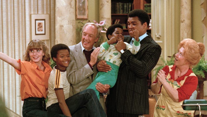 Muhammad Ali paid a visit to "Diff'rent Strokes" in 1979.