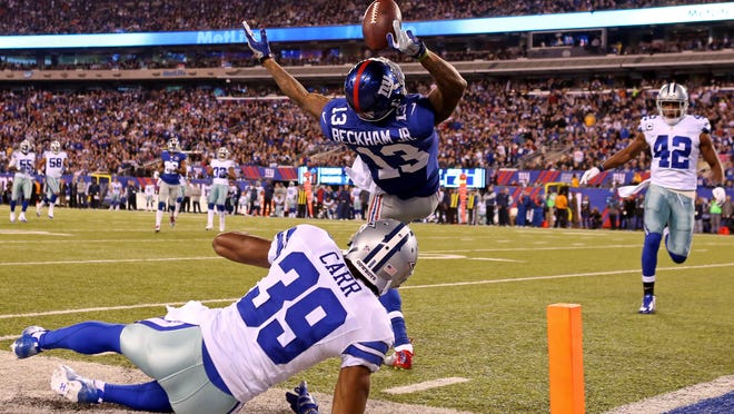 This catch earned Odell Beckham Jr. some much-deserved attention.