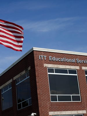 File photo taken in 2012 shows ITT Educational Services headquarters in Indianapolis, Indiana.