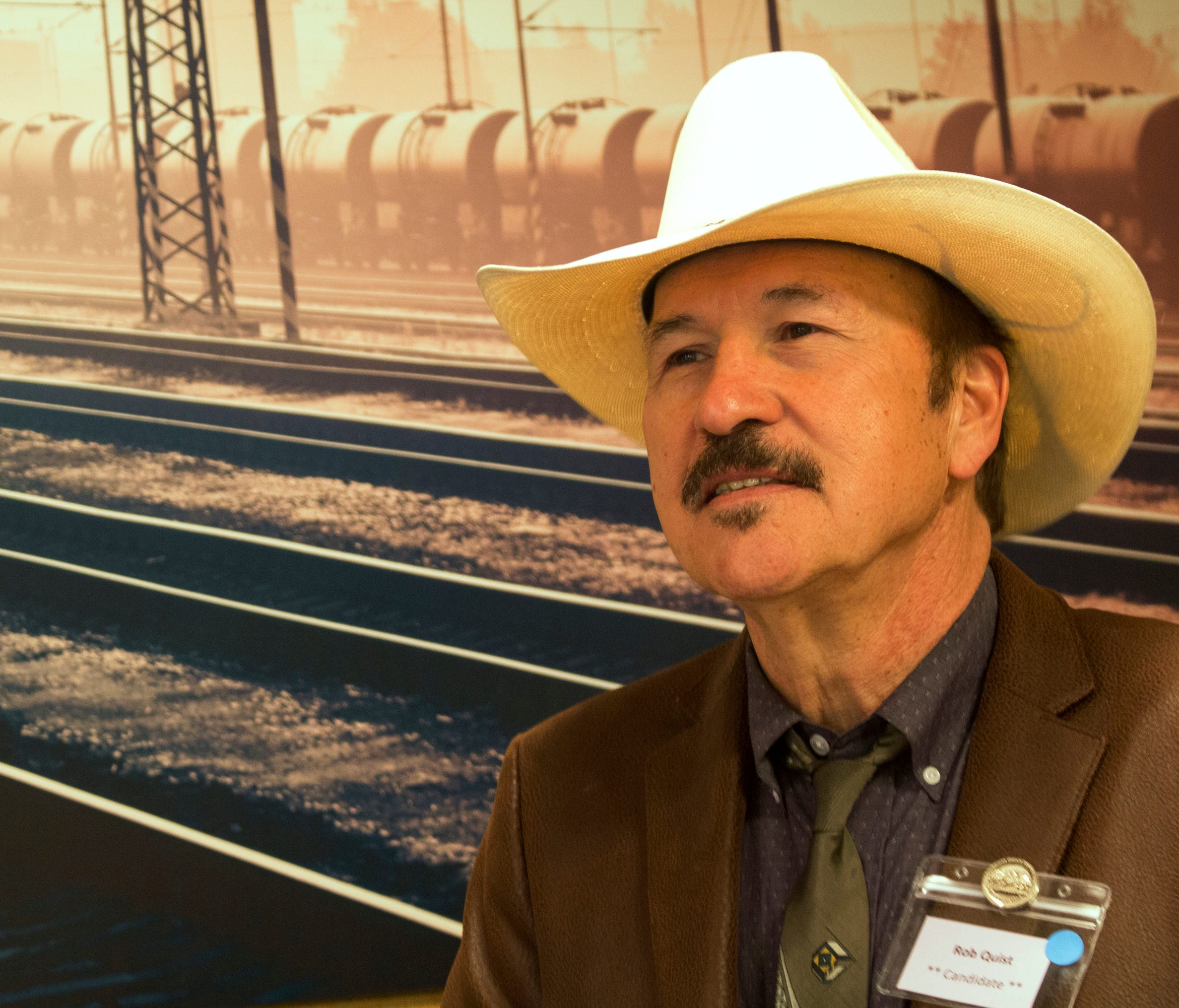 Democrat Rob Quist is running for an open House seat in Montana.