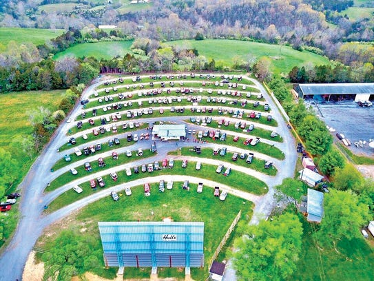 Hull's Drive-In Theatre, Lexington, Va.