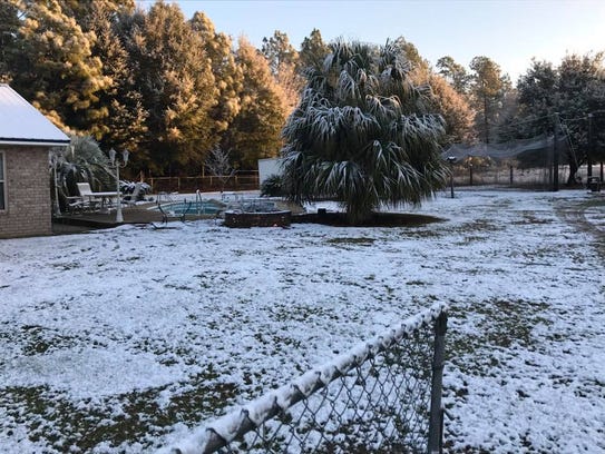 Florida Flurries Sunshine State Gets A Sprinkling Of Snow