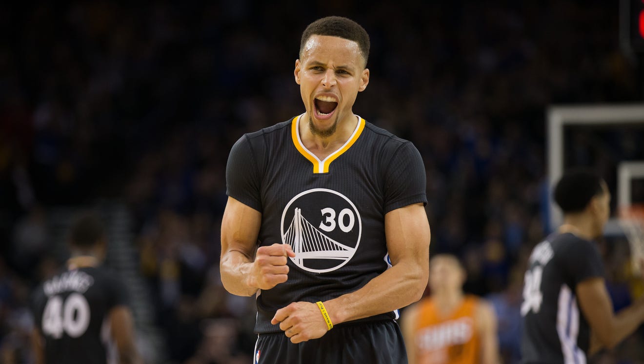 Steph Curry's place in NBA lore beginning to dawn on him.