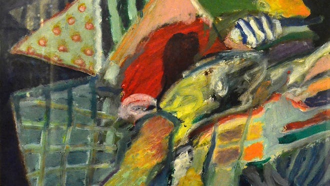 Duncan Stewart, Untitled, Oil Pastel, 1985, Stewart Family Collection.