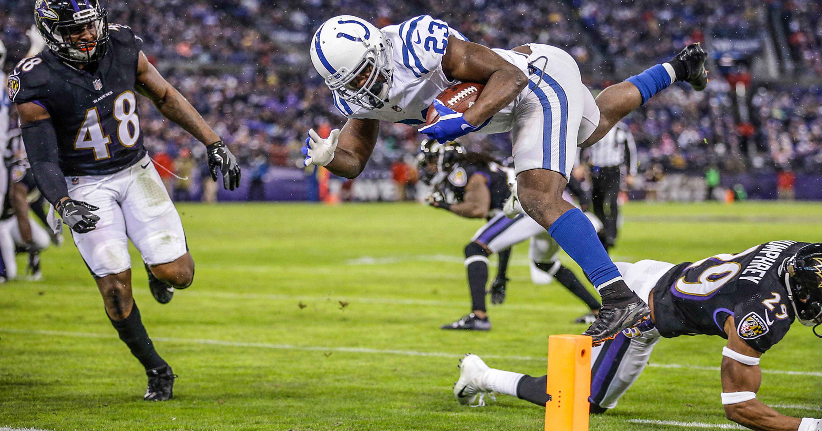 Best Colts vs. Ravens game action photos