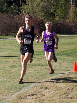 Tuscola's Jacob Franklin was the boys individual winner at Tuesday's WNC Athletic Conference meet.