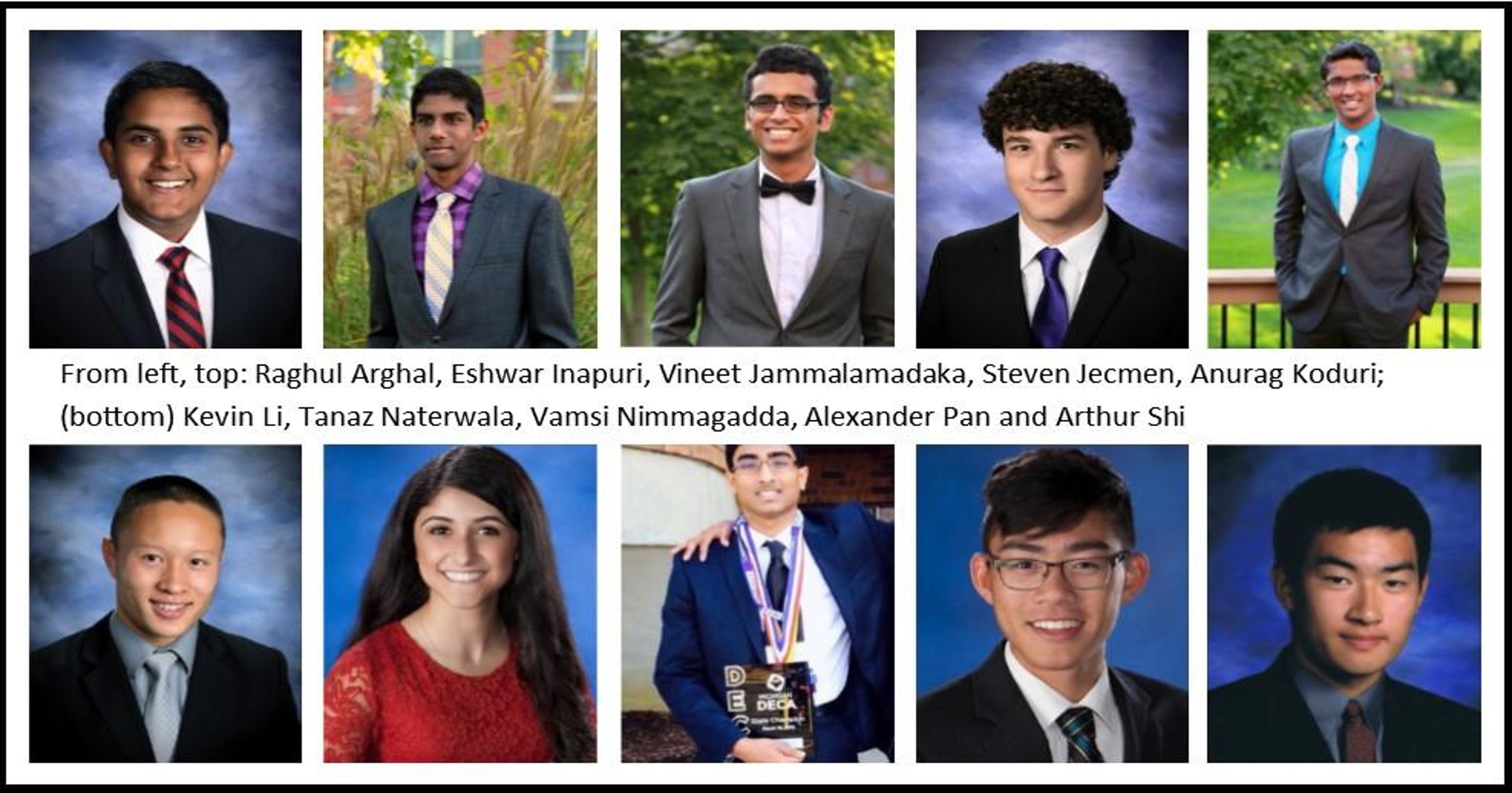 AllArea Academic Top Students Novi High School