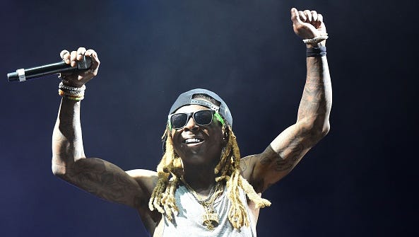 ATLANTA, GA - SEPTEMBER 17:  Lil Wayne of ColleGrove performs during the Music Midtown Festival  at Piedmont Park on September 17, 2016 in Atlanta, Georgia.  (Photo by Chris McKay/Getty Images)