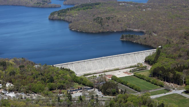 The Kensico Dam and Reservoir.