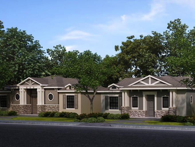 Singlestory, unattached apartments offer houselike amenities