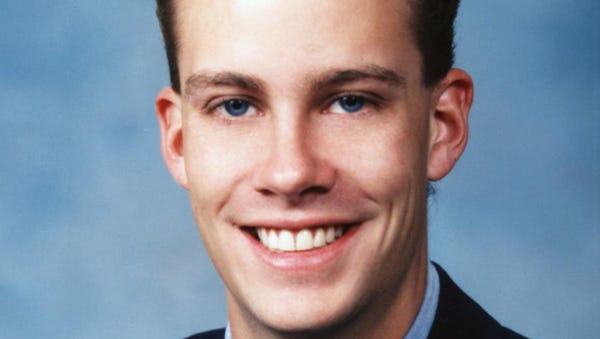 Scott Johnson, shown in this undated photo, who...