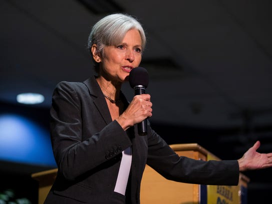 Jill Stein, the Green Party nominee for president in 2016