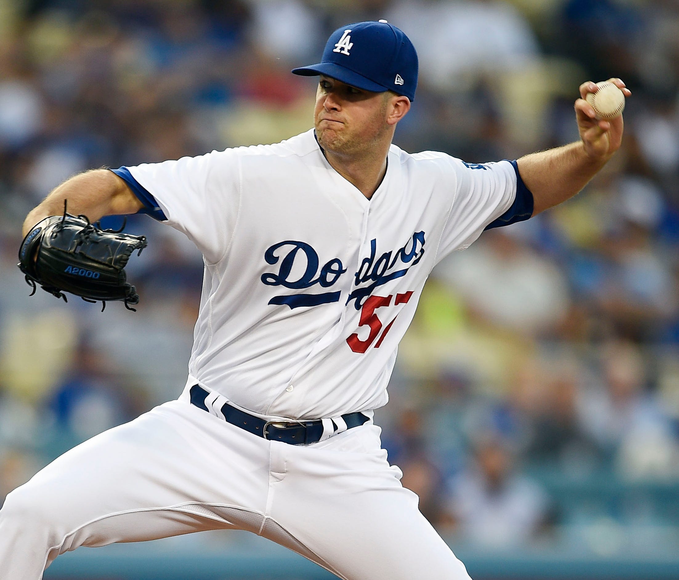 Alex Wood allowed just one run over six innings of work to improve to 8-0 on the season.