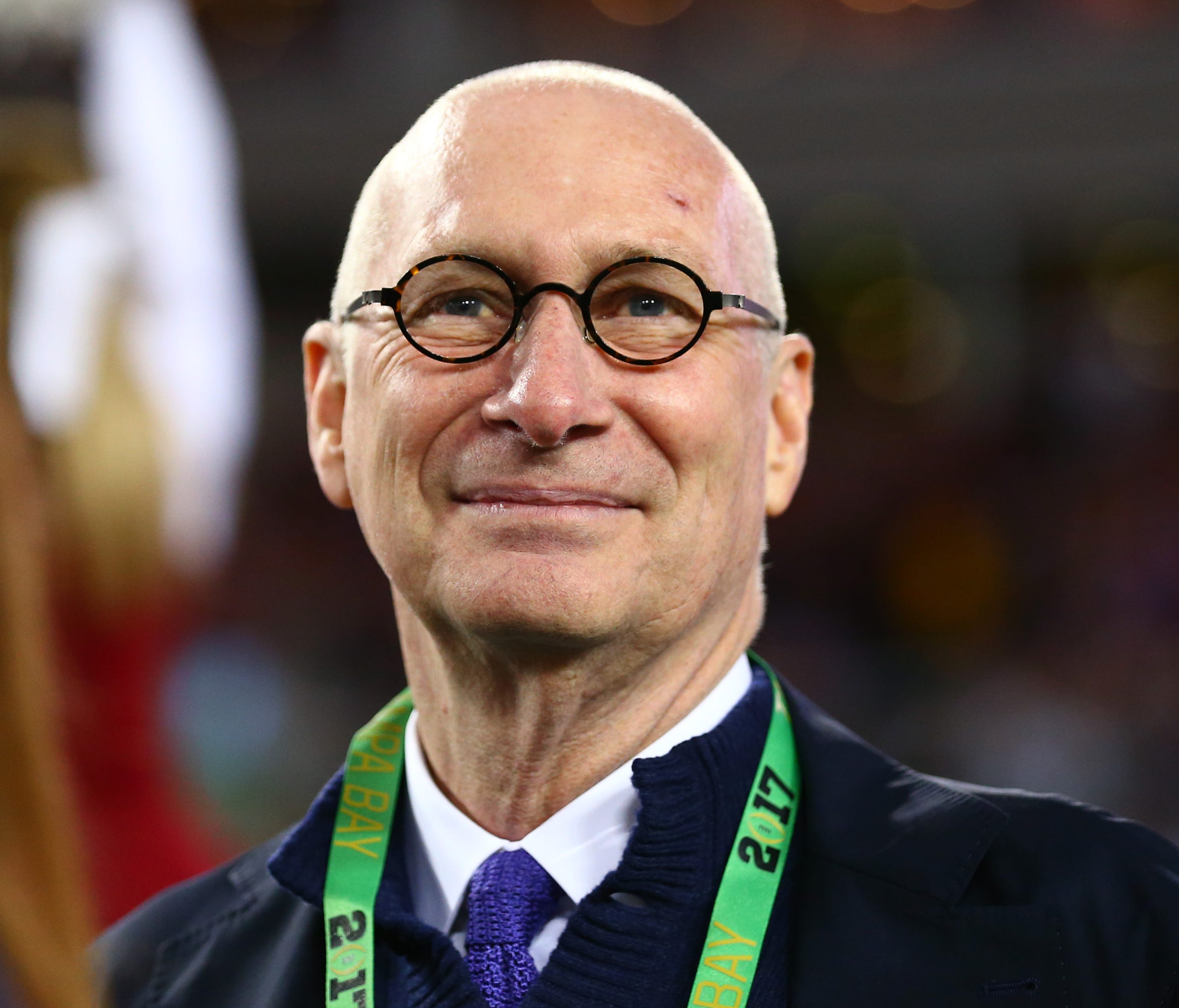 Former ESPN president John Skipper during the 2017 College Football Playoff National Championship Game.