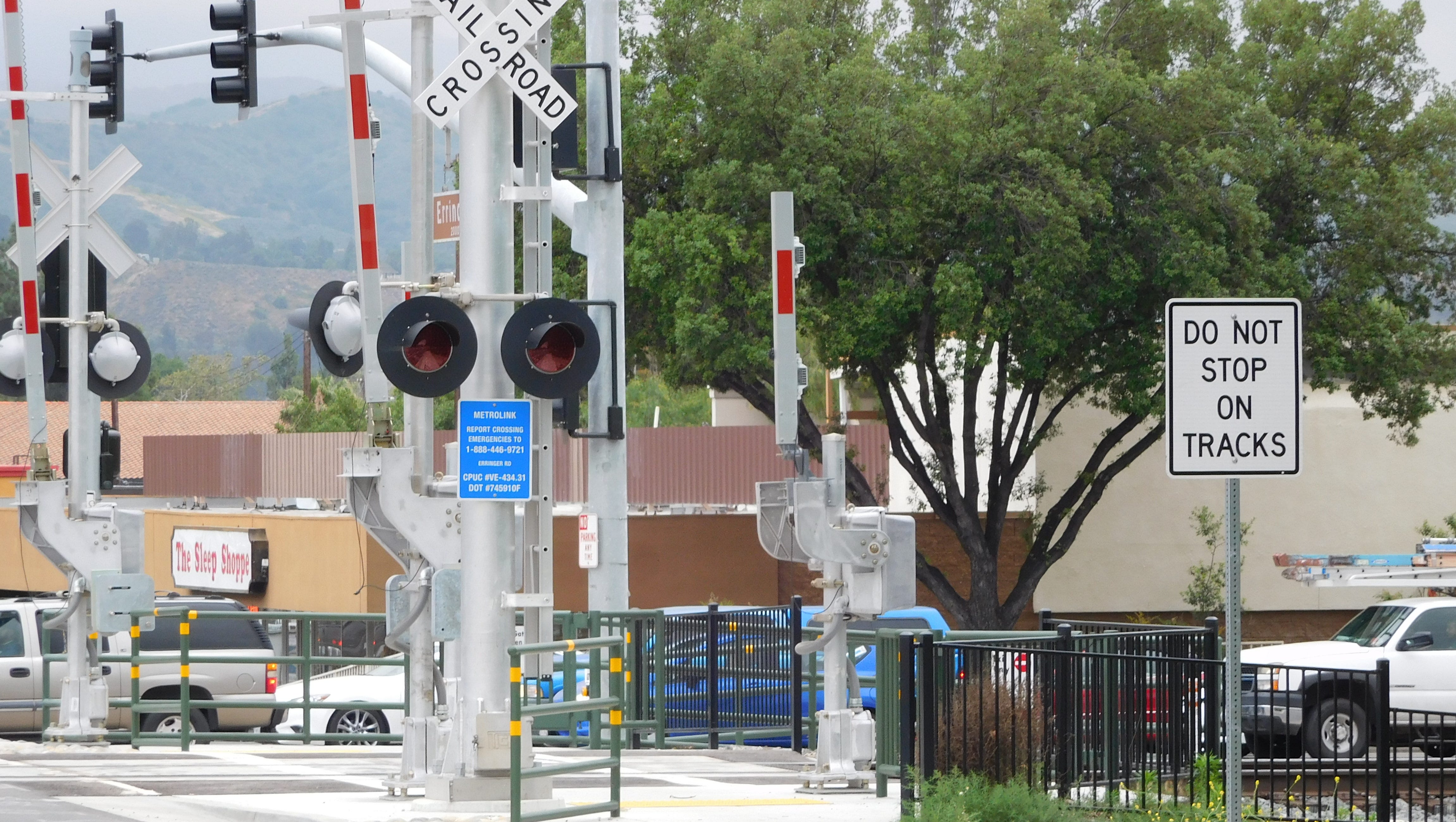 New Railroad Crossing Signs Posted In Simi Valley