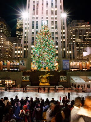 Beautiful Christmas Trees Around The Usa