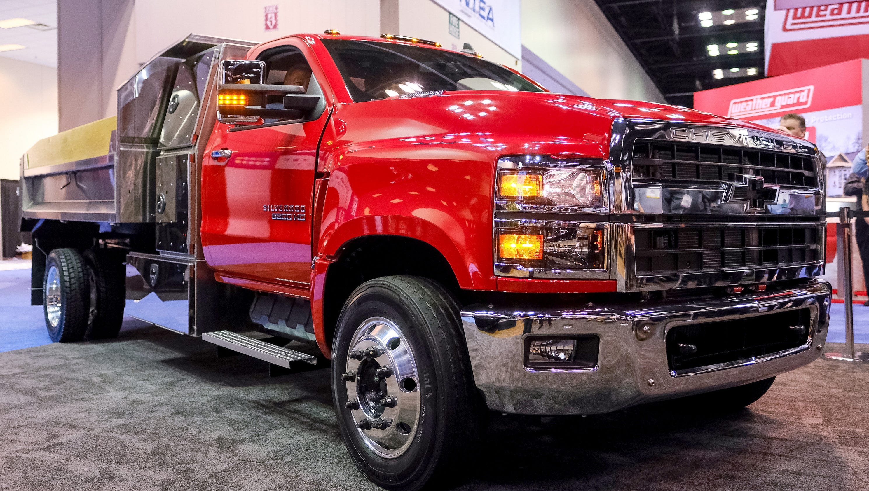 Biggest Chevy Silverado ever debuts at work truck show Biggest Chevy Silverado ever debuts at work truck show
