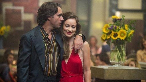 Bobby Cannavale and Olivia Wilde star in HBO’s “Vinyl.”