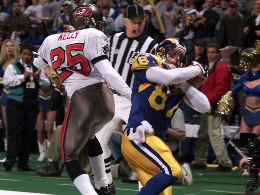 1999 NFC Championship: In an unexpected low-scoring affair, the only touchdown of the game was a fourth-quarter score by Ricky Proehl. From there, the Rams managed to hold on for an 11-6 win. The Rams went on to win Super Bowl XXXIV.