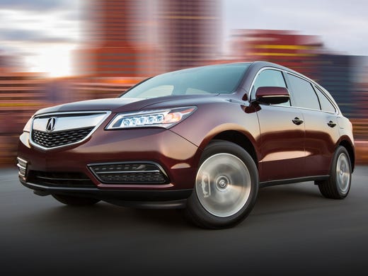 Acuras allnew 2014 MDX gets first frontdrive models