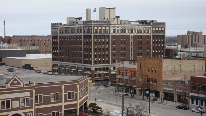 The Hotel Northland in downtown Green Bay.