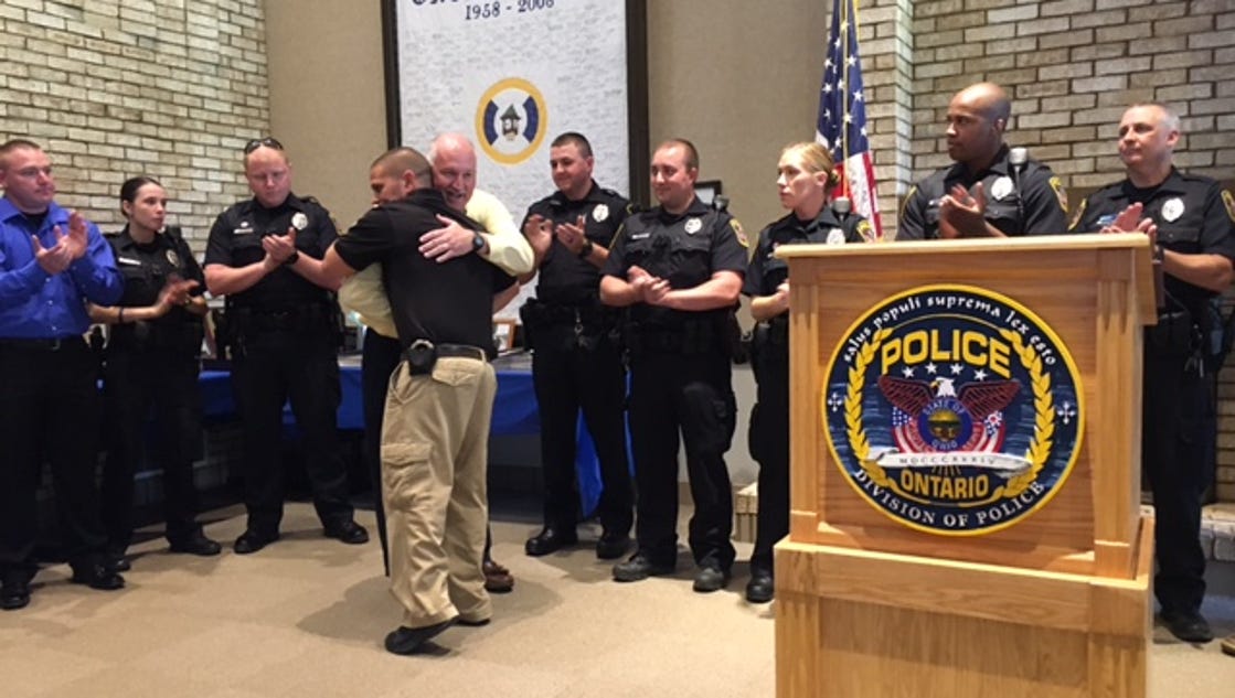 Changing of the guard at Ontario Police Department - Mansfield News Journal