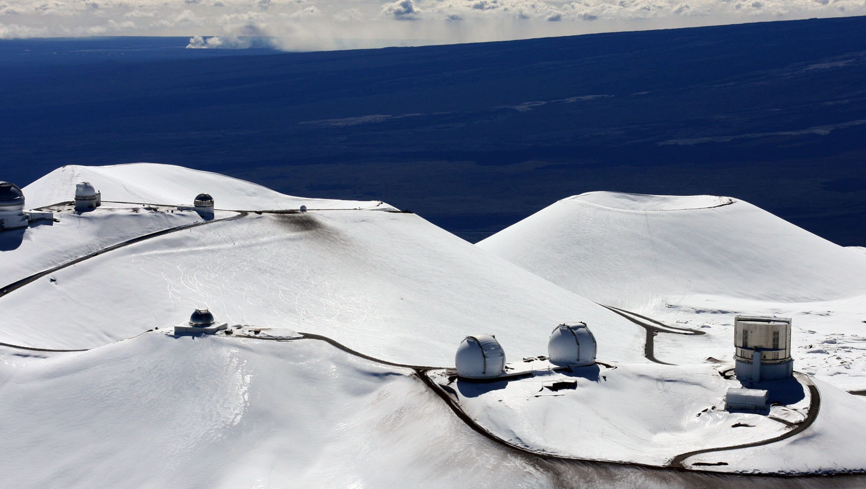 Hawaii snow Wintry weather in paradise?