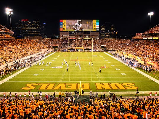 Sun Devil Stadium video display