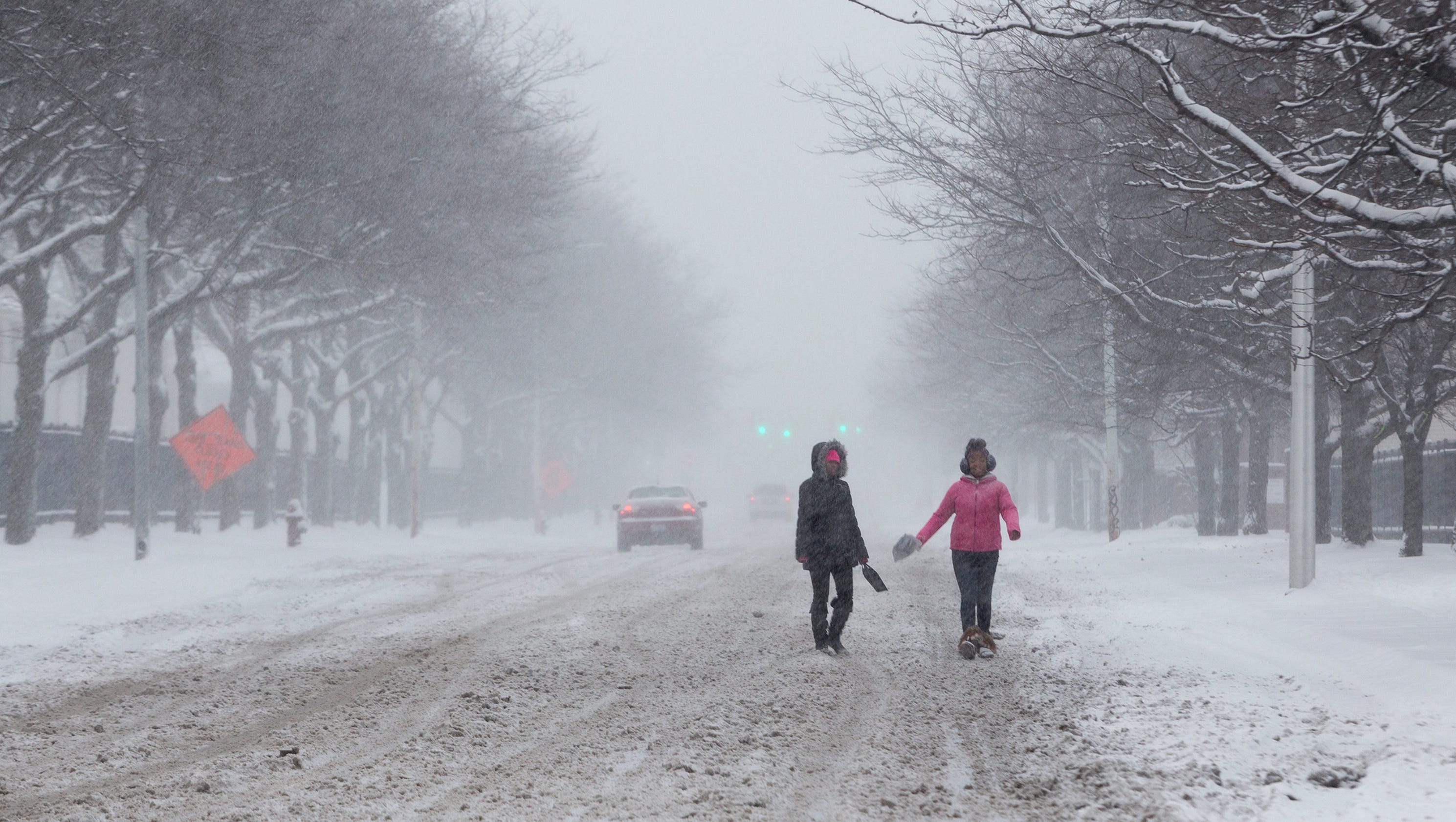 Michigan snowfall totals Ann Arbor got 5.8 inches