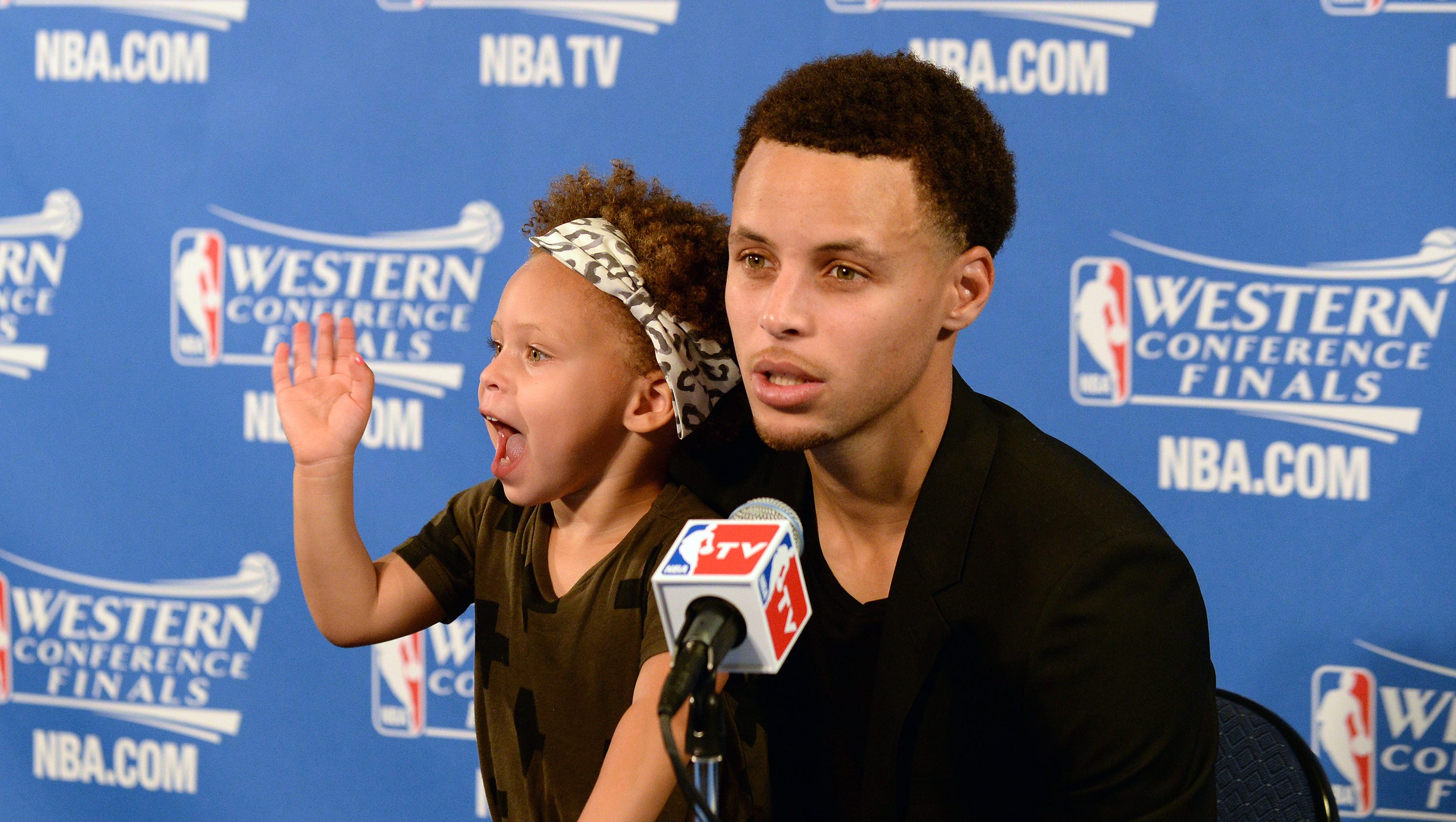 Why is there an issue with kids at postgame press conferences?