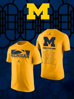 Amarillo And Blue Nike Unveils New Michigan Apparel